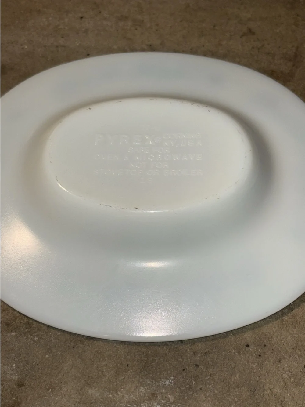 Vintage Pyrex Old Town Blue Onion Pattern Gravy Boat & Underplate 77-U